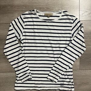 Burberry Striped Long Sleeve Shirt